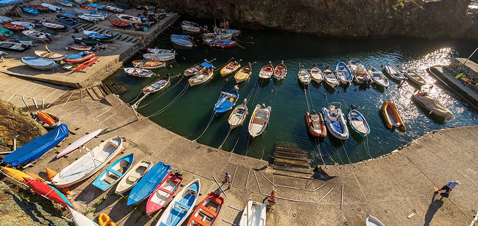 CAIAQUE NO PARQUE NATURAL DAS CINQUE TERRE